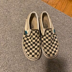 Black and White Checkered VANS
